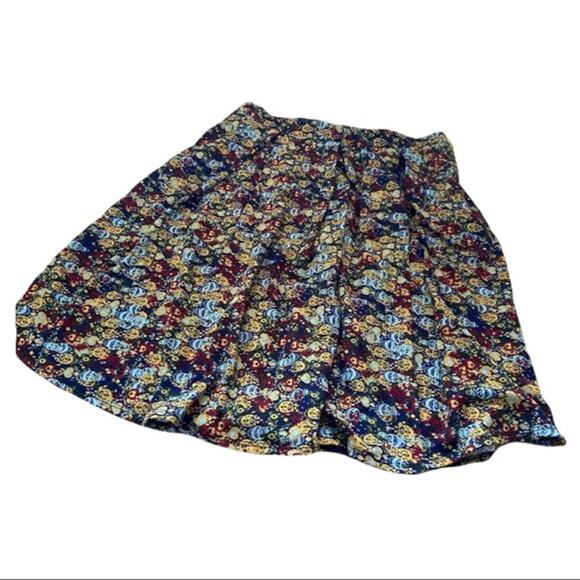 LuLaRoe Womens Skirt Size‎ 2XL 2X Colorful Madison Print Pockets NEW - Picture 3 of 8